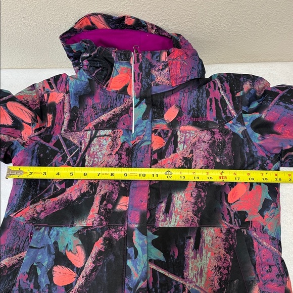 Columbia Multicolor Abstract Jacket kids ski jacket L - Picture 9 of 12